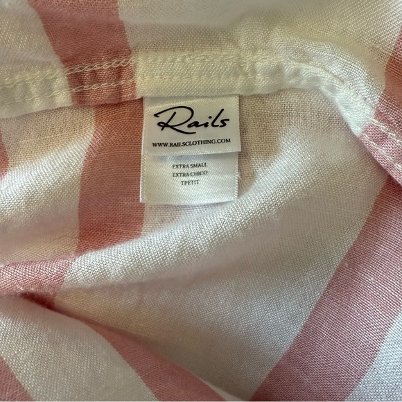 Rails Rocky Dress in Astoria Stripe Size XS‎ Linen Blend - Picture 6 of 6
